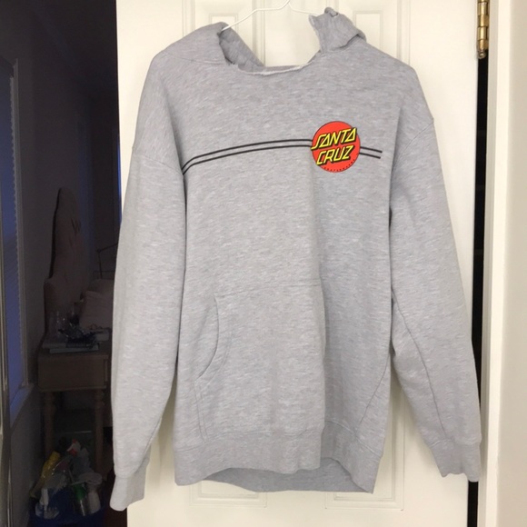 santa cruz Other - Santa Cruz California cut neckline cozy hoodie